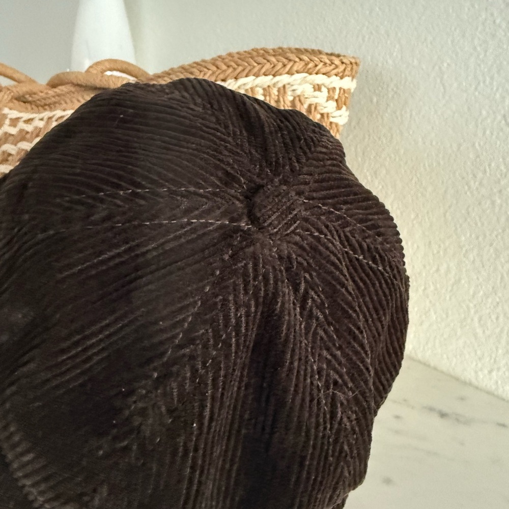 Brown Corduroy Bucket Hat - Picture 6 of 7